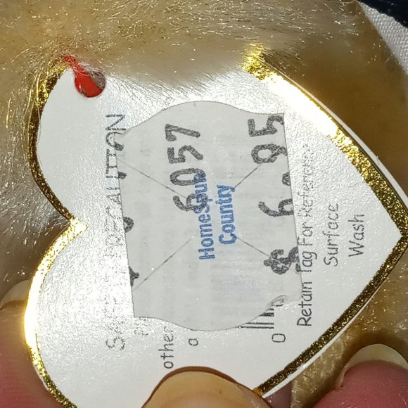 Breezy Bear Ty Beanie Baby - Picture 3 of 3